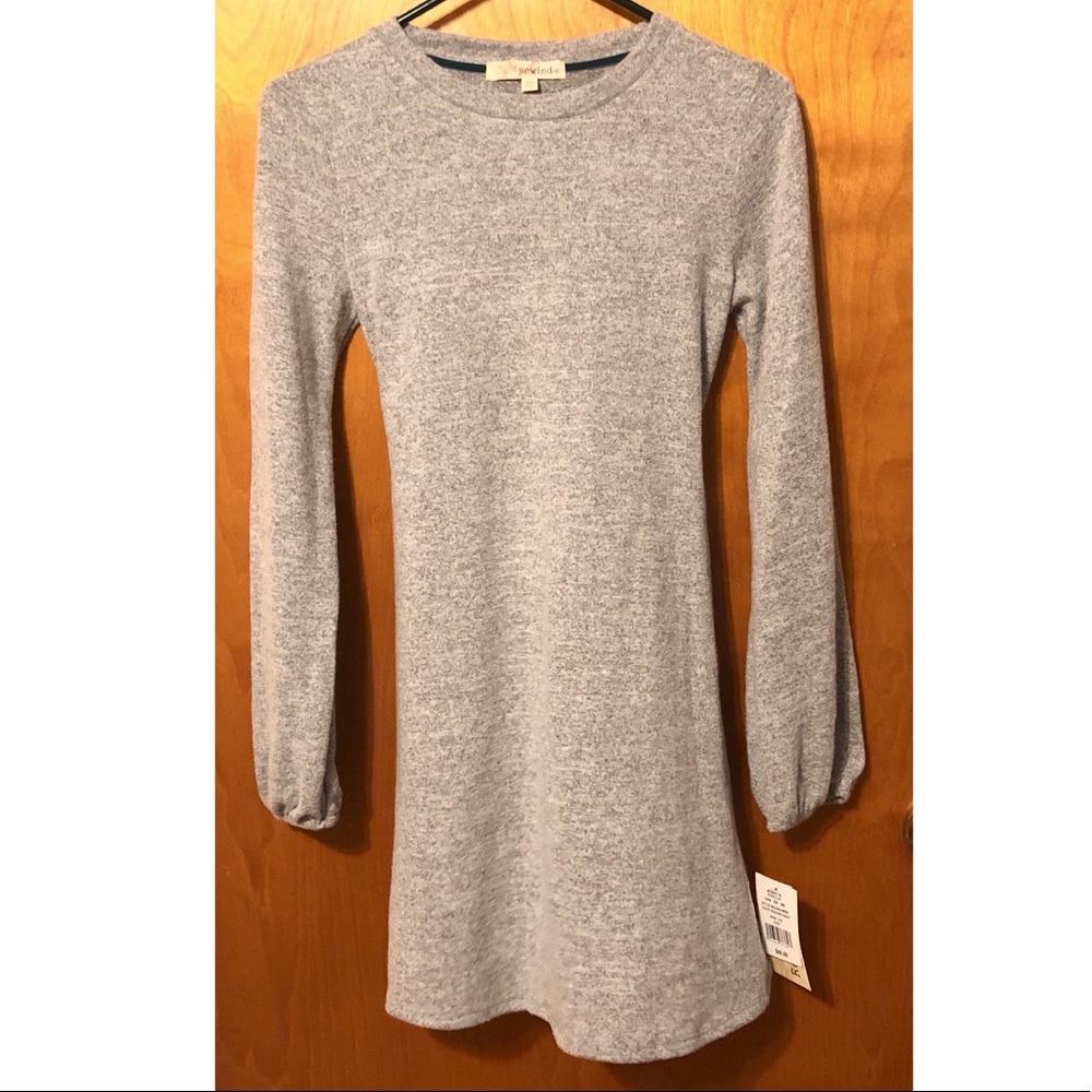Rewind Heather Gray Dress
